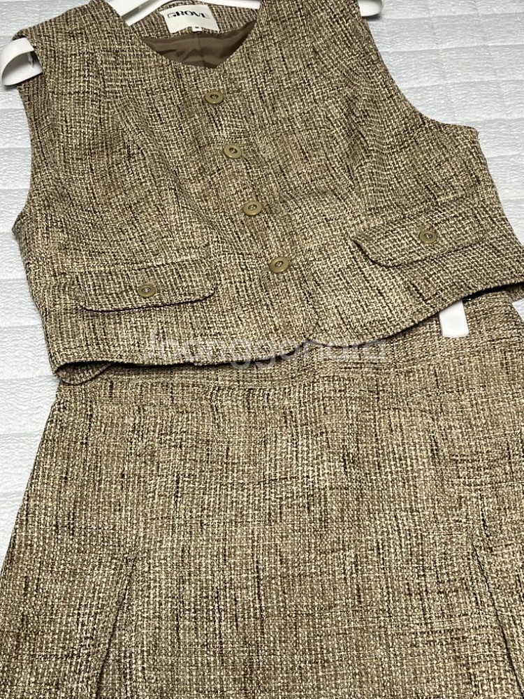 그로브스토어 리옷 베스트 스커트--2