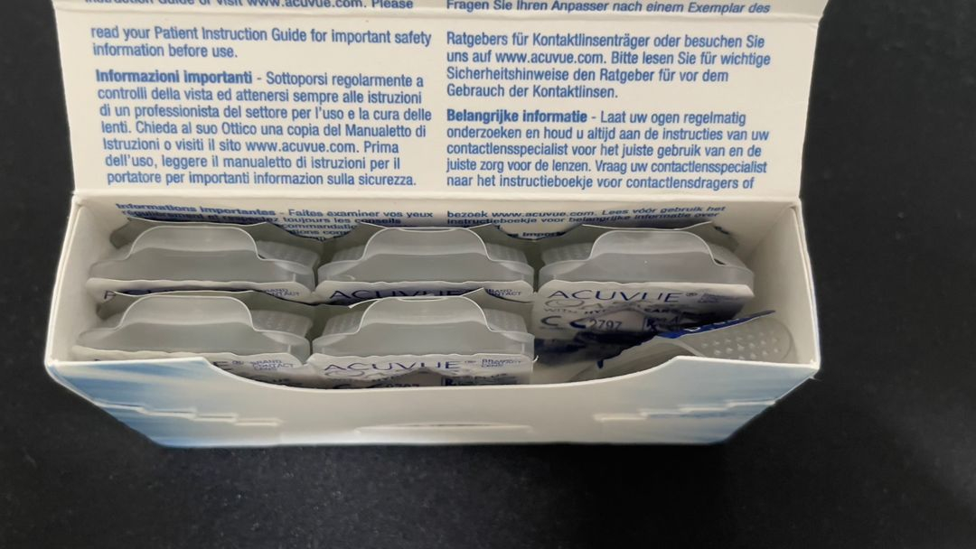 acuvue 오아시스 렌즈 -6 2주치 대용량 48주--2