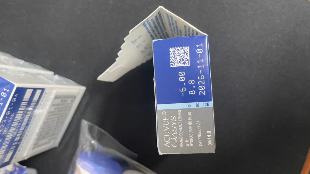 acuvue 오아시스 렌즈 -6 2주치 대용량 48주--1