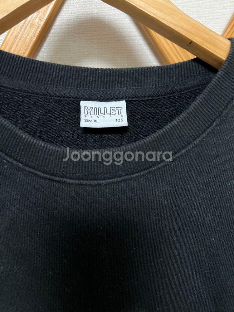 밀레맨투맨티셔츠 105--1