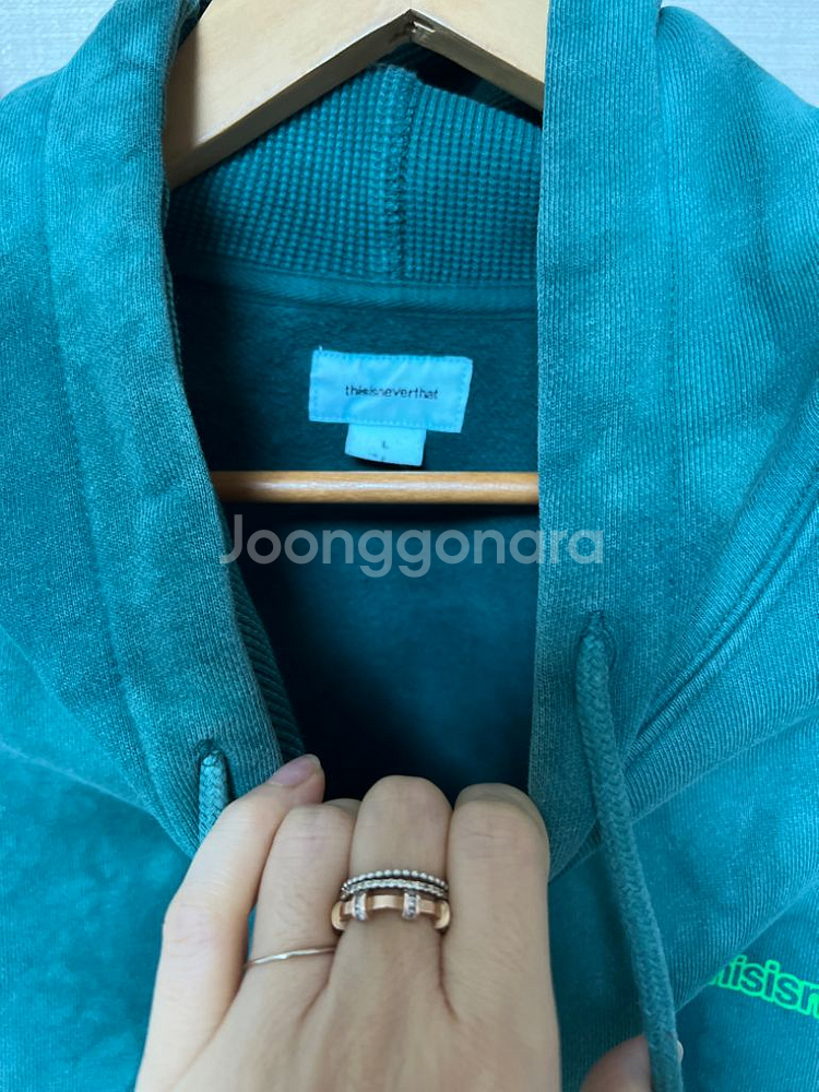 디네뎃 기모후드 상태좋아요--3