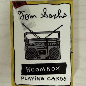 tom sachs 톰삭스 boom box 카드덱