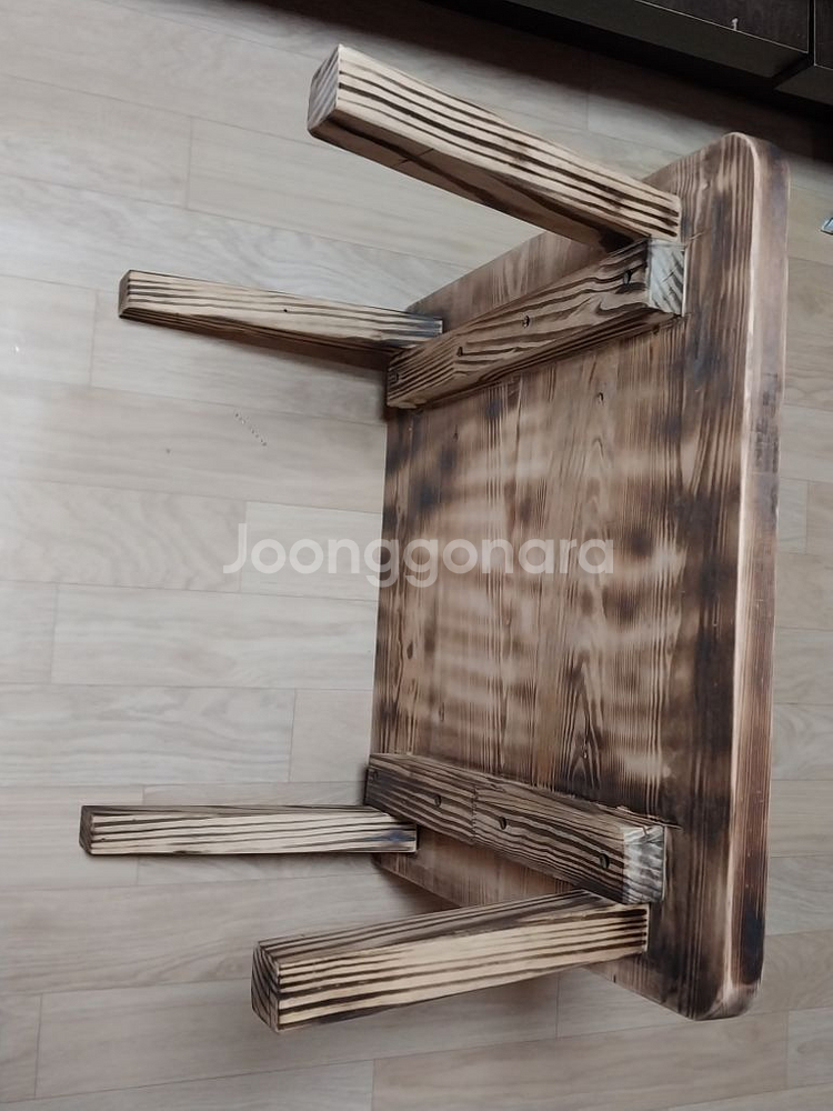 원목 식탁 좌식책상 테이블 탁자--3