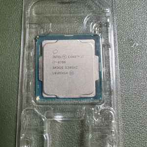 i7-8700 non K cpu 판매합니다