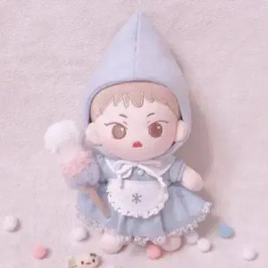 20cm/15cm 솜인형옷 청소요정, 가운, 다람쥐,