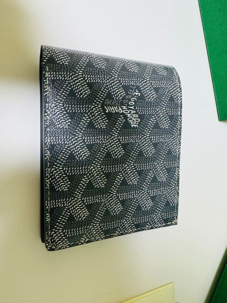 고야드 빅투아르 반지갑 스페셜 그레이 새상품--1