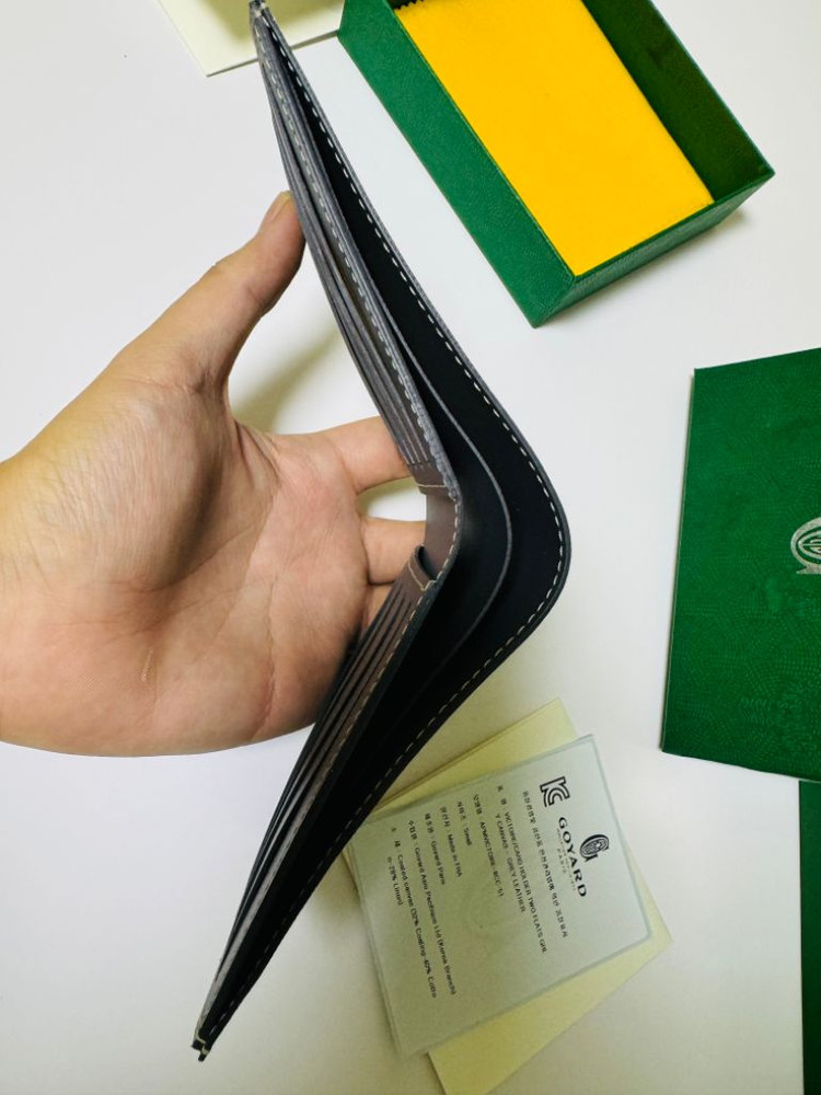 고야드 빅투아르 반지갑 스페셜 그레이 새상품--7