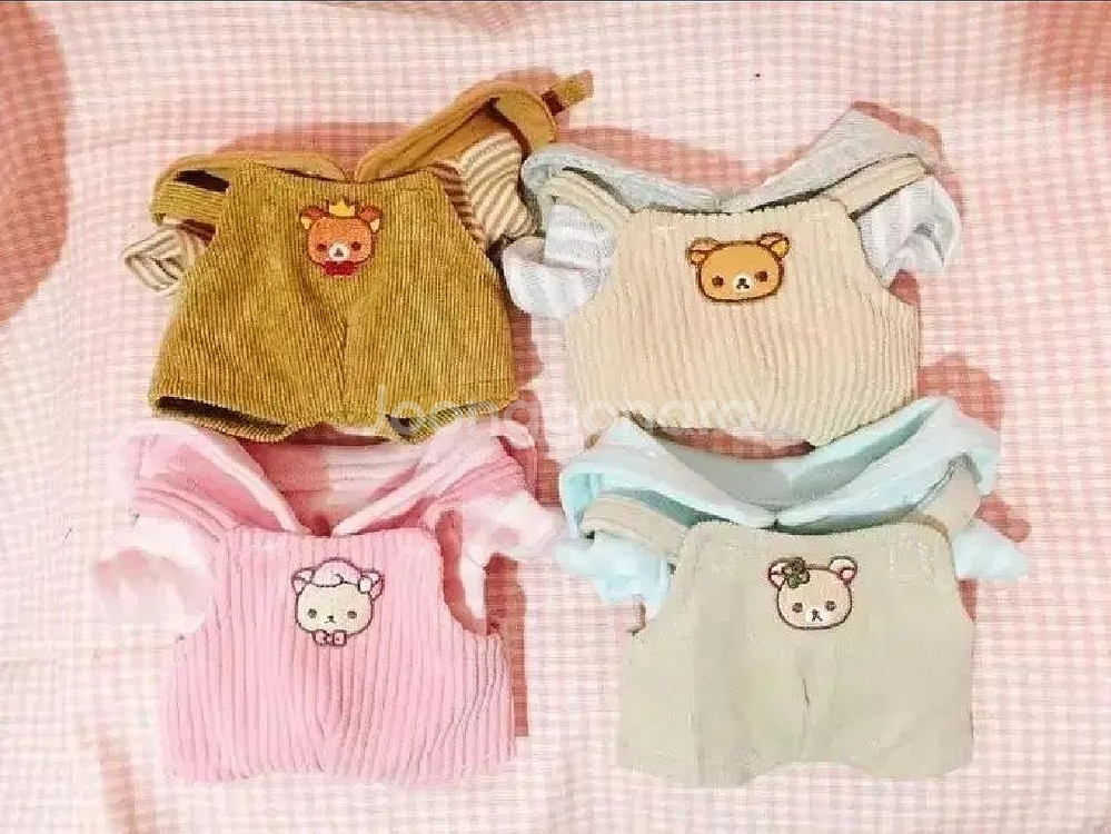 20cm용 솜인형옷 디즈니 멜빵 set, 기모노 set--2