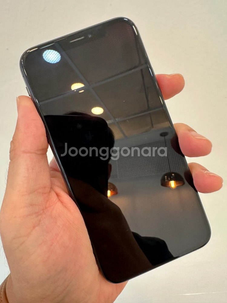 아이폰x 64기가 블랙 신품급--1