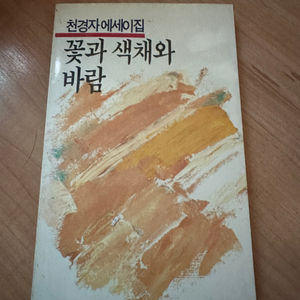 천경자 에세이 희귀서적