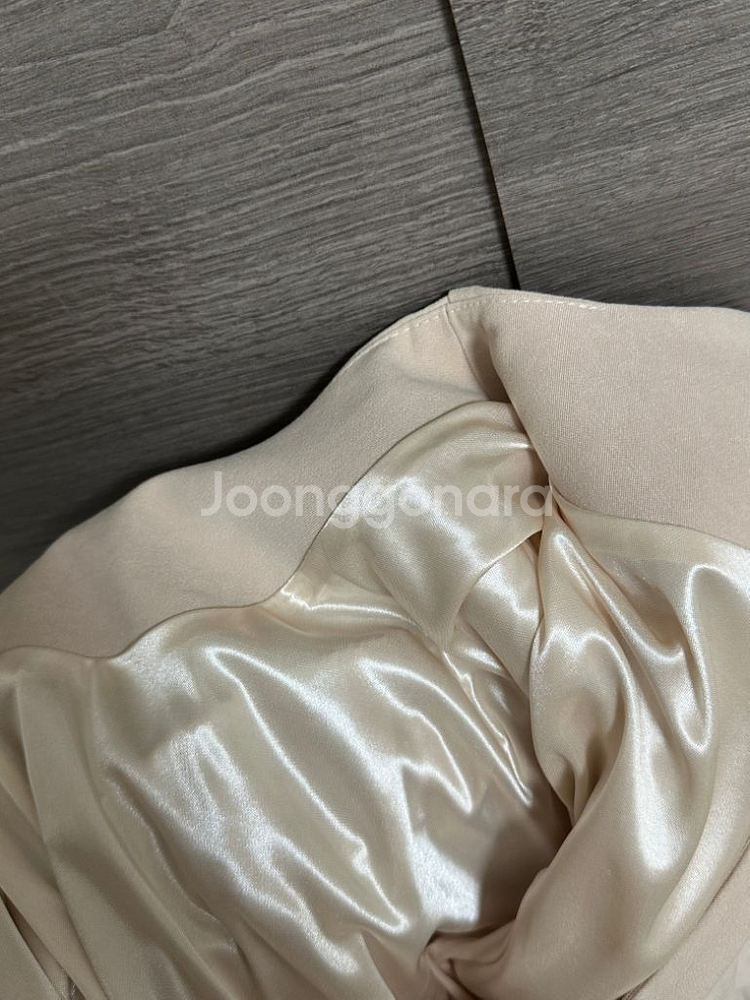 아뜨랑스 셔링 뒷리본 롱원피스--3