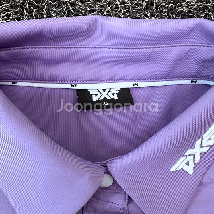 PXG 여성 골프웨어 기능성 반팔티셔츠 상의 퍼플 XS--3