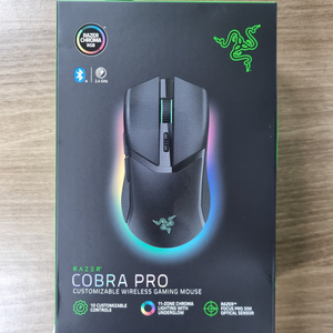 레이저 정품 Cobra Pro 무선 마우스 미개봉