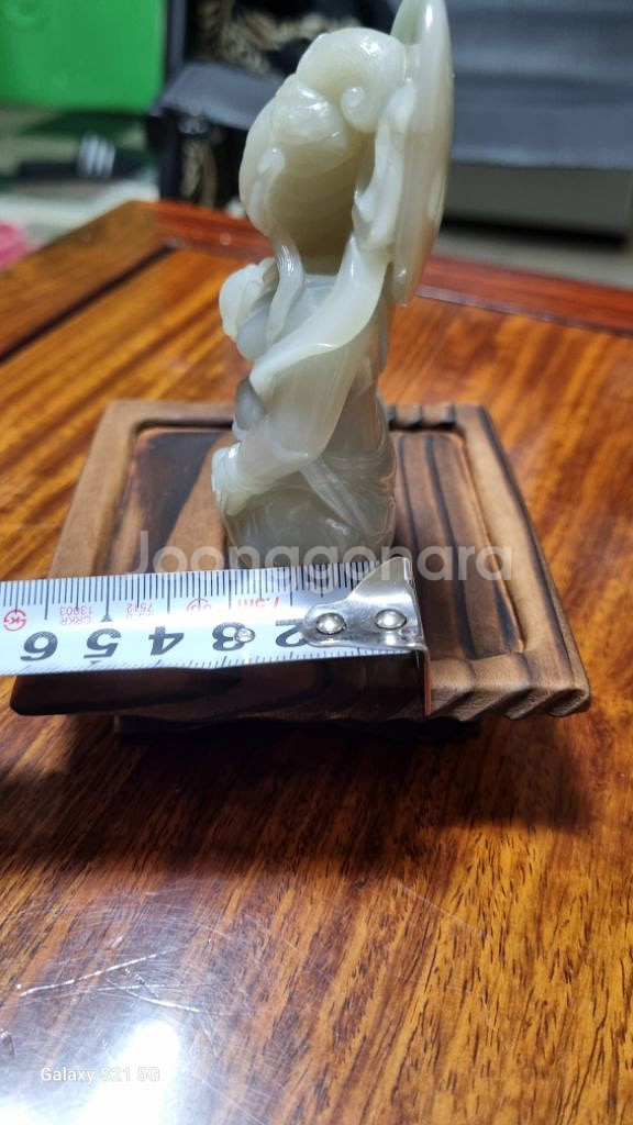 화전옥백옥불상(옛홍콩경매장낙찰구매)--3