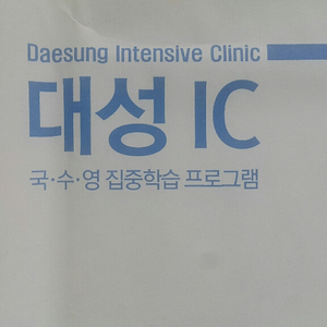 대성학원 대성 IC 8회 자연계