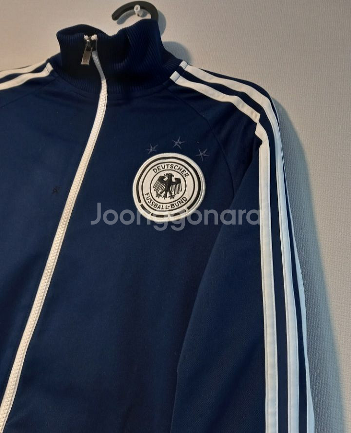 아디다스 대장급 독일 네이비 남흰 트랙탑 져지집업90--1