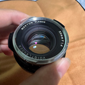 보이그랜더 녹턴 35mm f1.4 라이카 m마운트