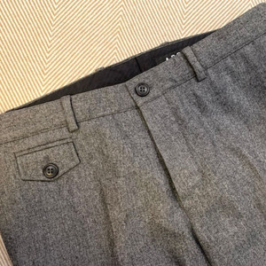 40->20 아페쎄 울 팬츠 슬랙스 그레이 30 31