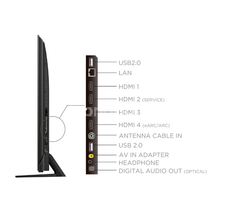 TCL 4K VRR 144HZDLG TV 55C745--7
