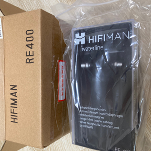 하이파이(Hifiman) RE400 이어폰 팝니다.