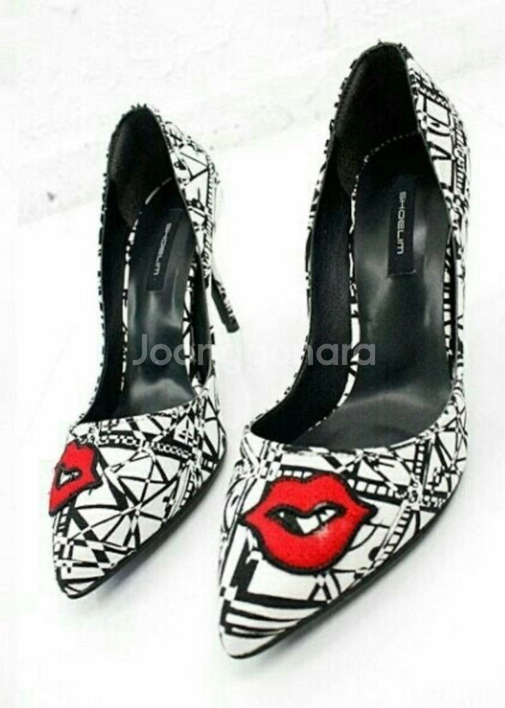 수제화 입술패치구두 235~240/ SHOELIM--8