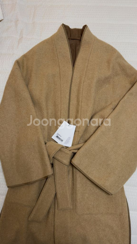 르메르 21fw 기모노 코트 카멜 44 사이즈--0