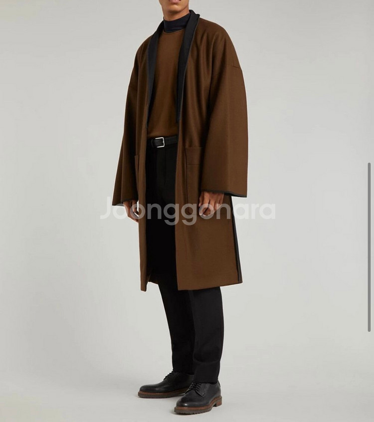 르메르 21fw 기모노 코트 카멜 44 사이즈--6