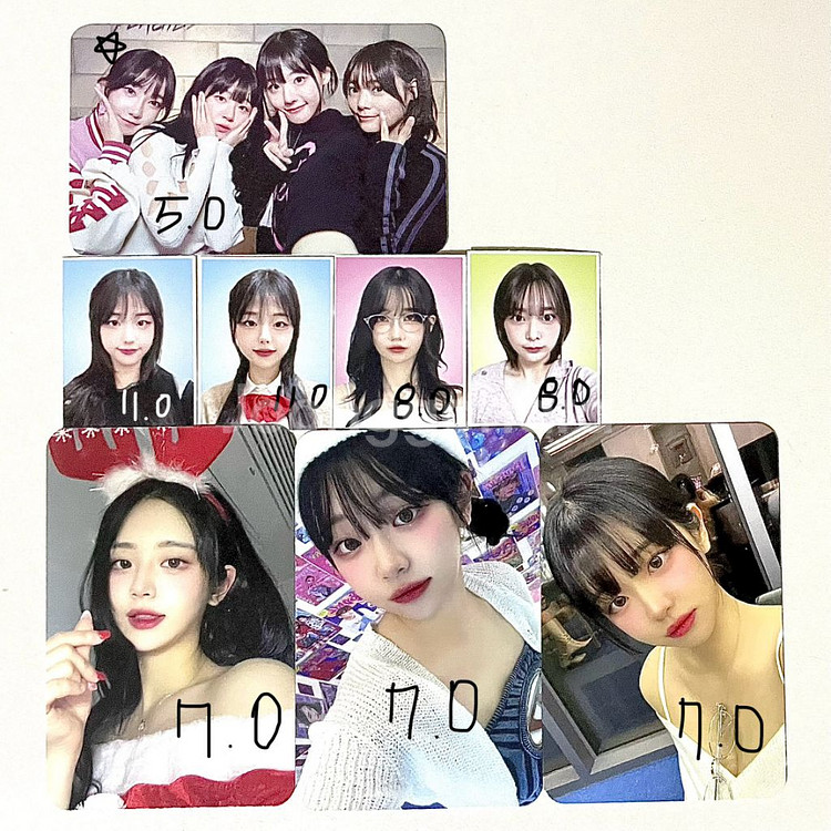 qwer 마니또 포카 양도 히나 시연 마젠타 쵸단 굿즈--5