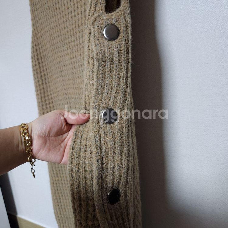 한섬 시스템 롱 니트 베스트 90--3