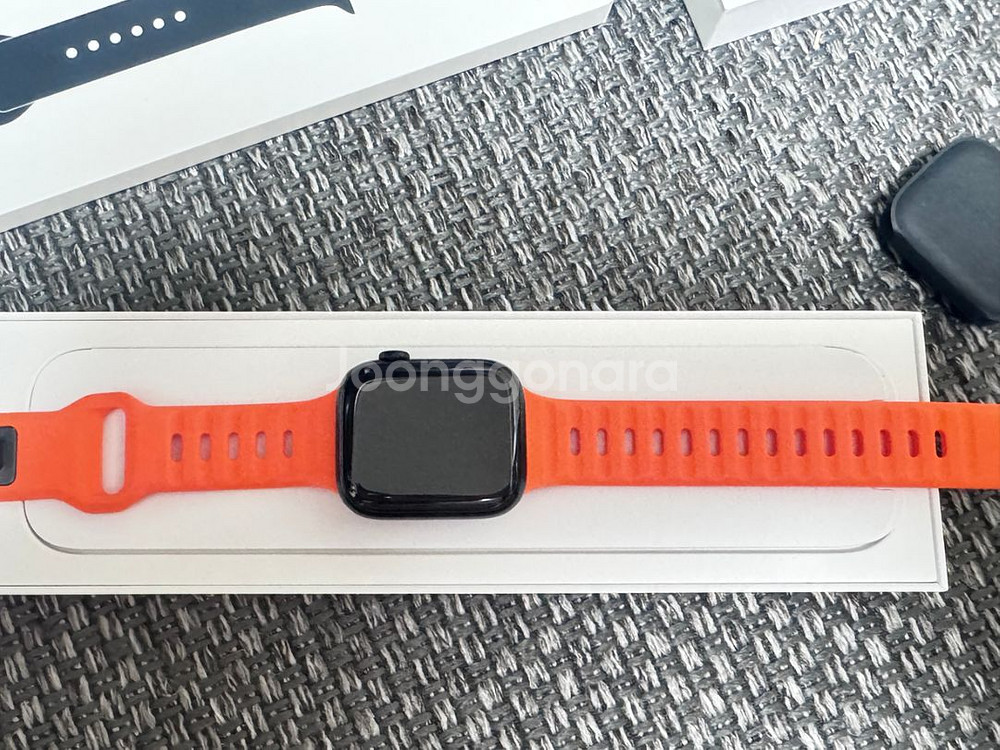 애플워치8 45mm 미드나이트 gps--2