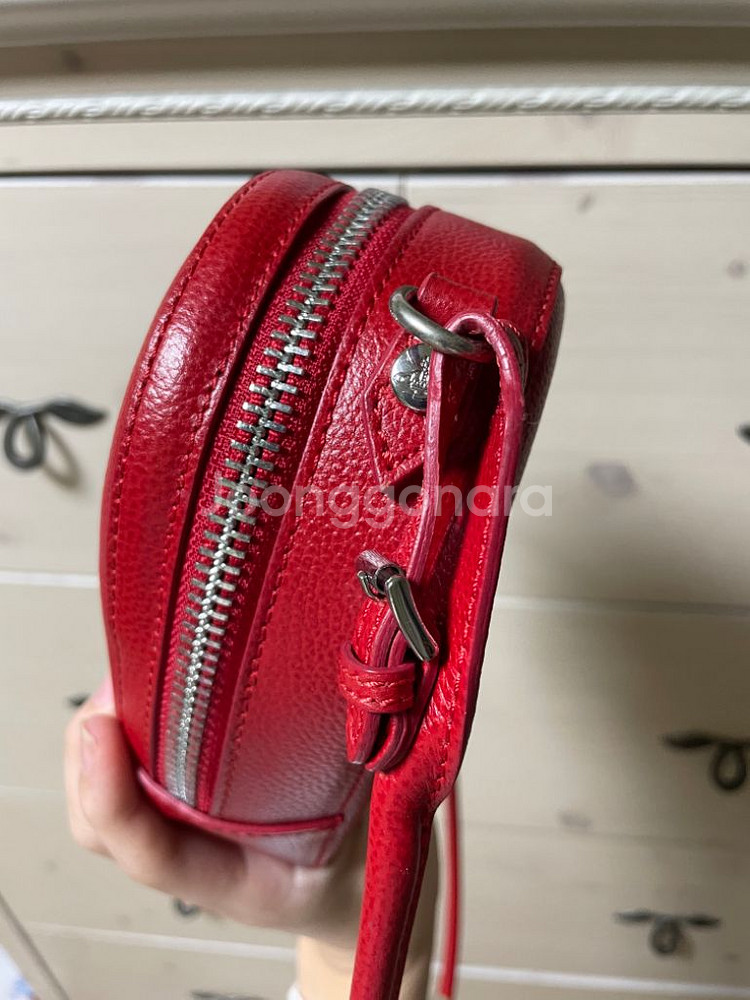 비비안웨스트우드 레드 하트 미니백--5