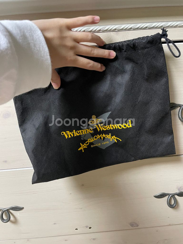 비비안웨스트우드 레드 하트 미니백--8