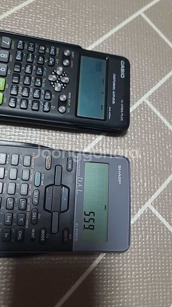 공학용 계산기2개--4