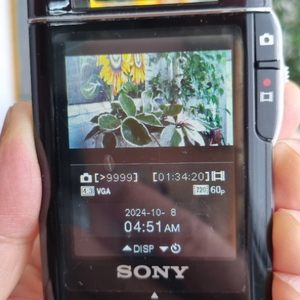 sony mhs-pm5 디지털카메라 셀카가능