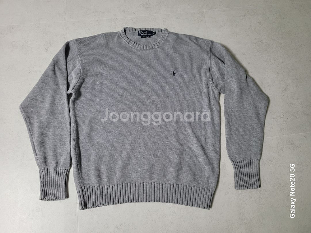 남성 폴로랄프로렌 빅사이즈 라운드넥 면니트 (110)--1