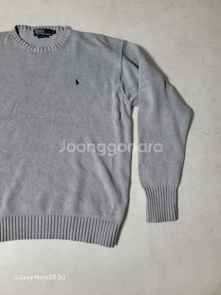 남성 폴로랄프로렌 빅사이즈 라운드넥 면니트 (110)--4