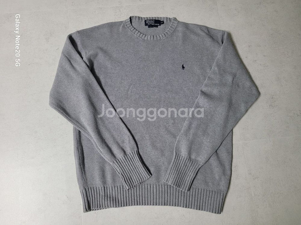 남성 폴로랄프로렌 빅사이즈 라운드넥 면니트 (110)--9