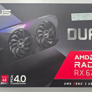 (그래픽카드)ASUS AMD 라데온 RX6700XT