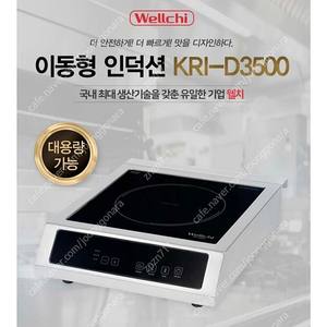 미개봉) 웰치 업소용 인덕션 3.5kW 판매