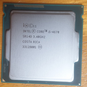 인텔 cpu i5 4670