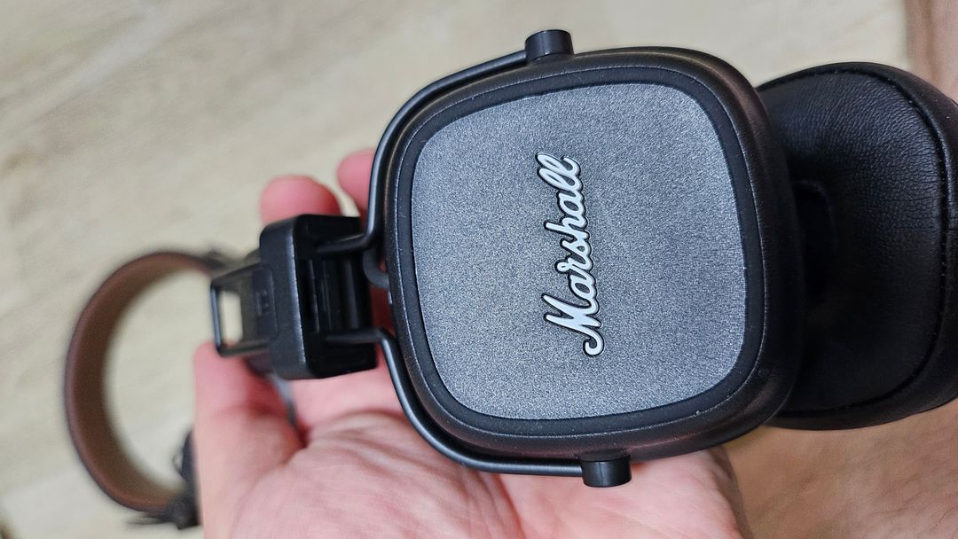 마샬 메이저4 헤드셋 블랙 팝니다--3
