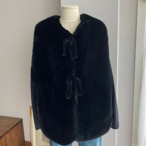 Fake Fur Vest 페이크밍크퍼 베스트(F)