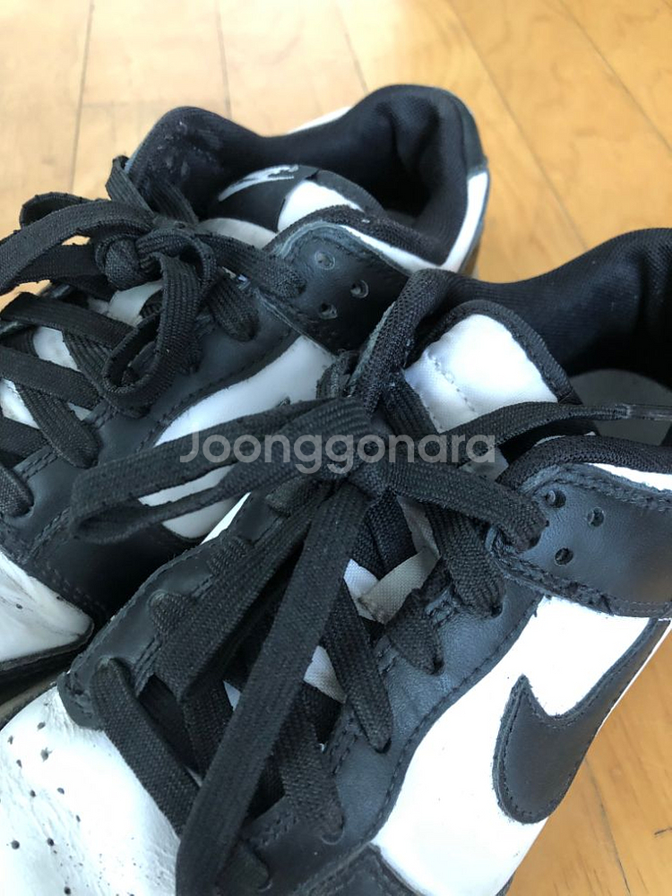 나이키 덩크로우 범고래 블랙 250--3