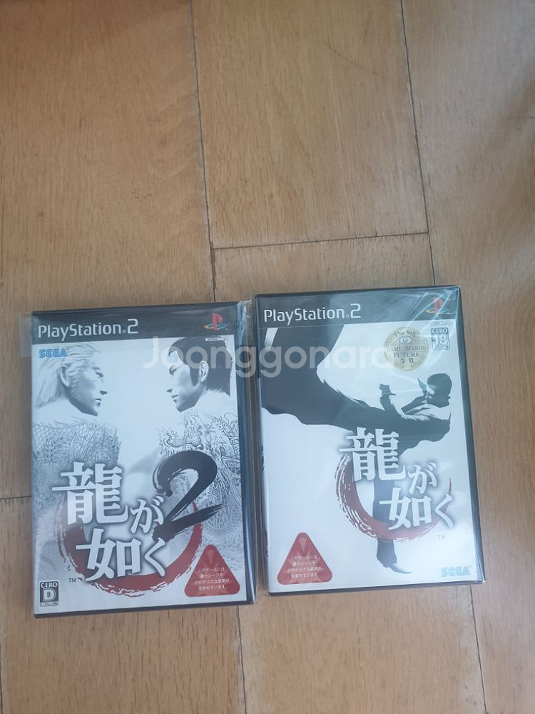 플스2(ps2) 미개봉 용과 같이 1 용과 같이 2 팜--1