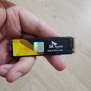 nvme ssd gold p31 500g 국내정품