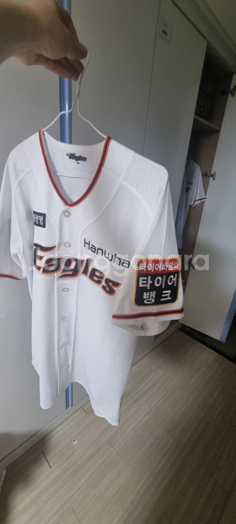 한화이글스 어센틱 유니폼 사이즈100--1