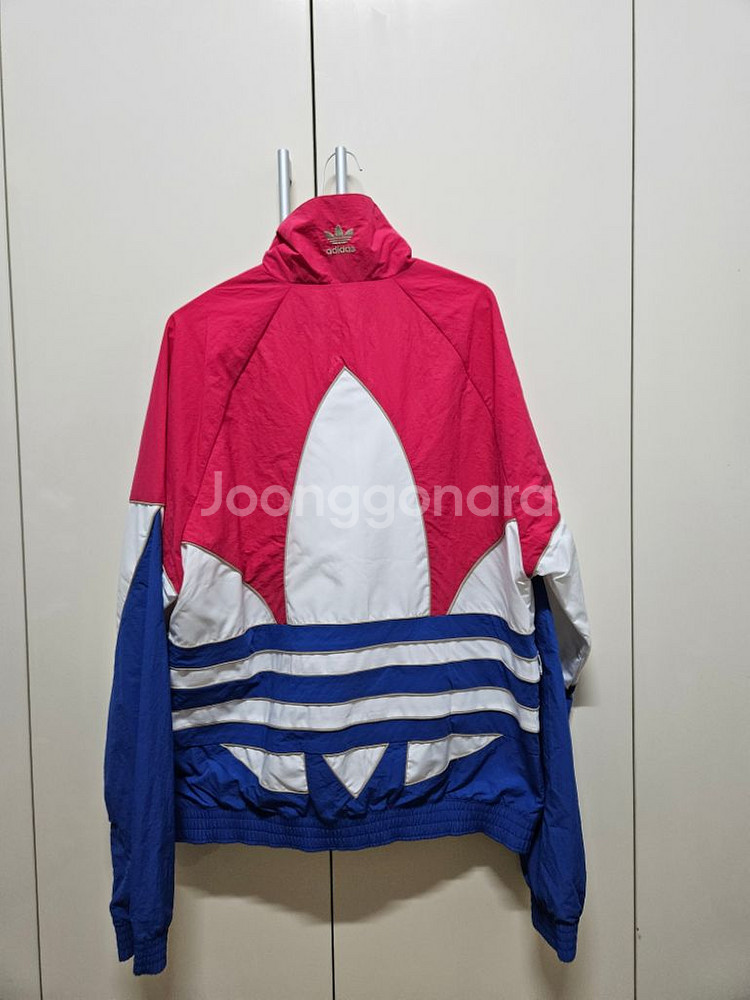 아디다스 빅로고 바람막이쟈켓 정품(새상품) 남여공용--1