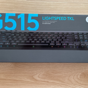 로지텍G515 LIGHTSPEED TKL 블랙 리니어