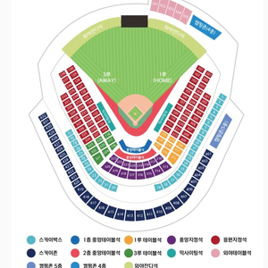 준플레이오프 4차전 3루 응원지정석 1열 4연석