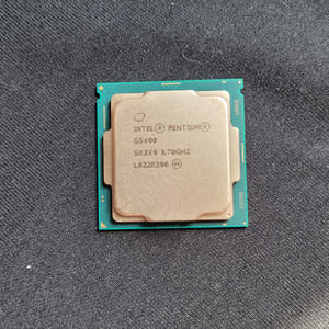 인텔 8세대 펜티엄 g5400 cpu 팝니다(택포)